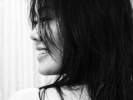 Dark hair, white teeth ;)